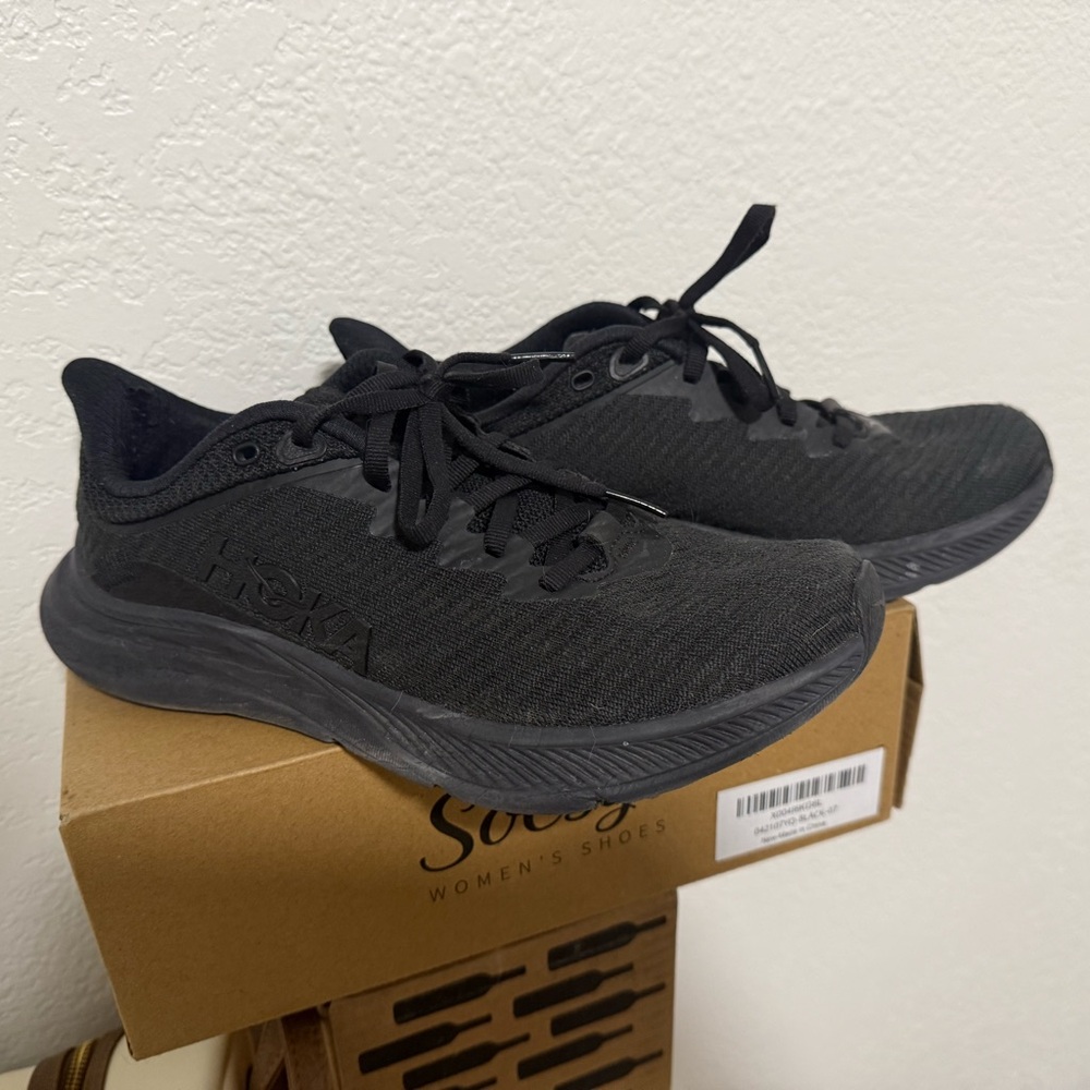 Hoka One One Solimar Women's Black Sneakers